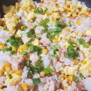 Fried Rice with leftovers
