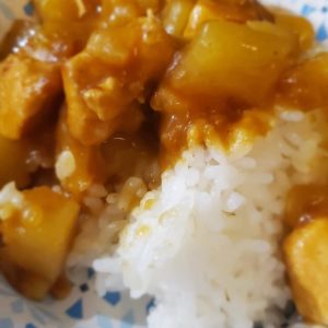 Curry Chicken with Rice